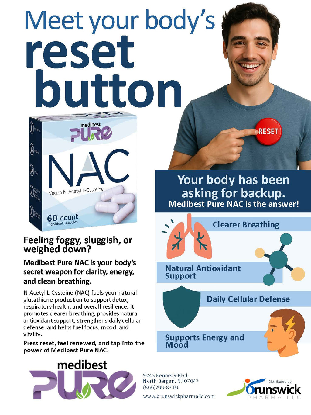 N-Acetyl L-Cysteine (NAC)